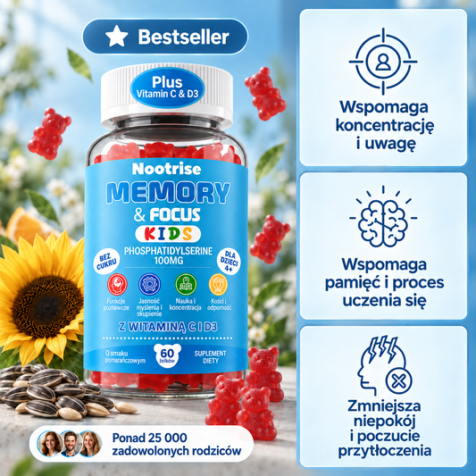 Nootrise Równowaga nastroju + Koncentracja dla dzieci